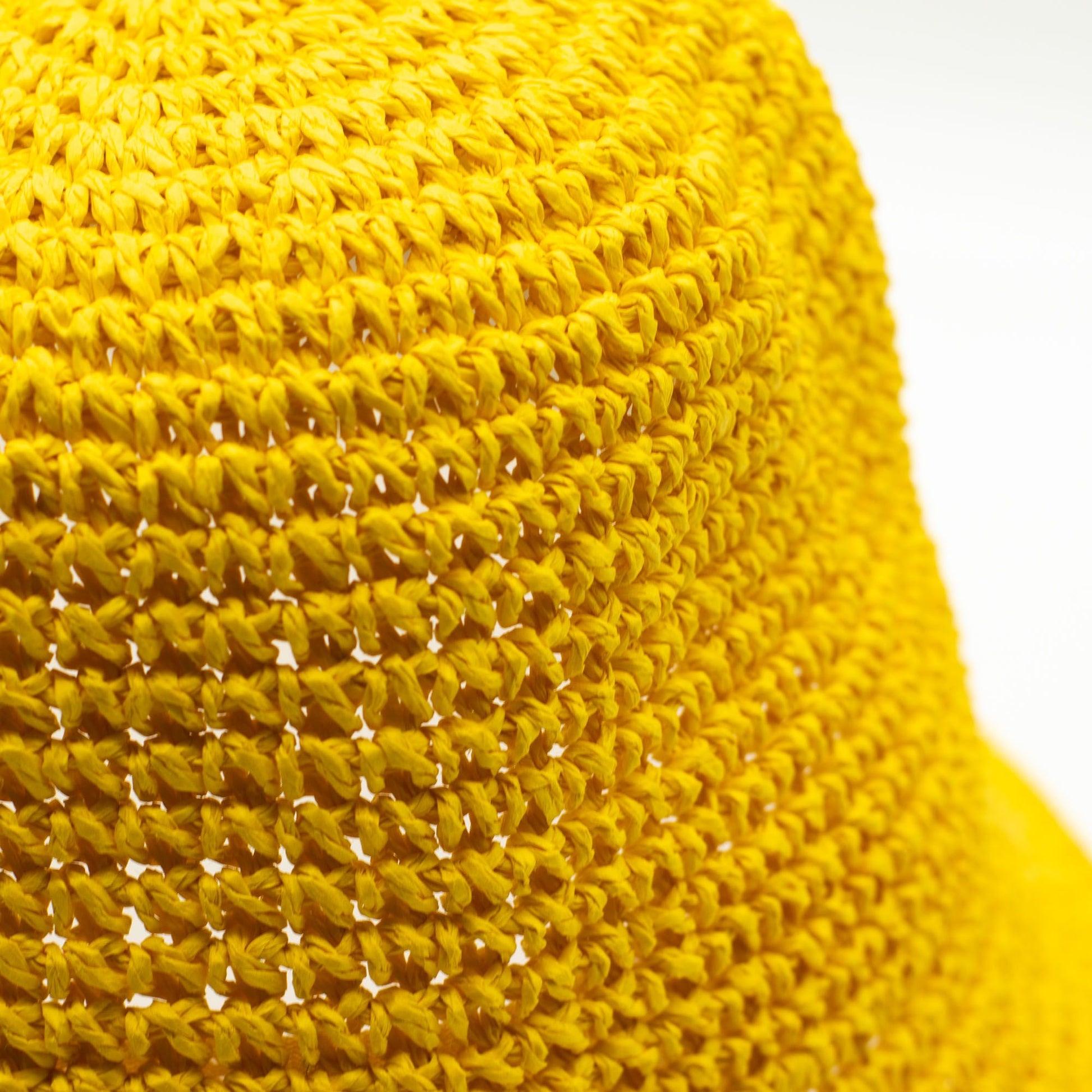 Photo 6 of Nomad Sari Floppy Straw Sun Hat - Yellow Sun Beach Hat featuring authentic premium craftsmanship.