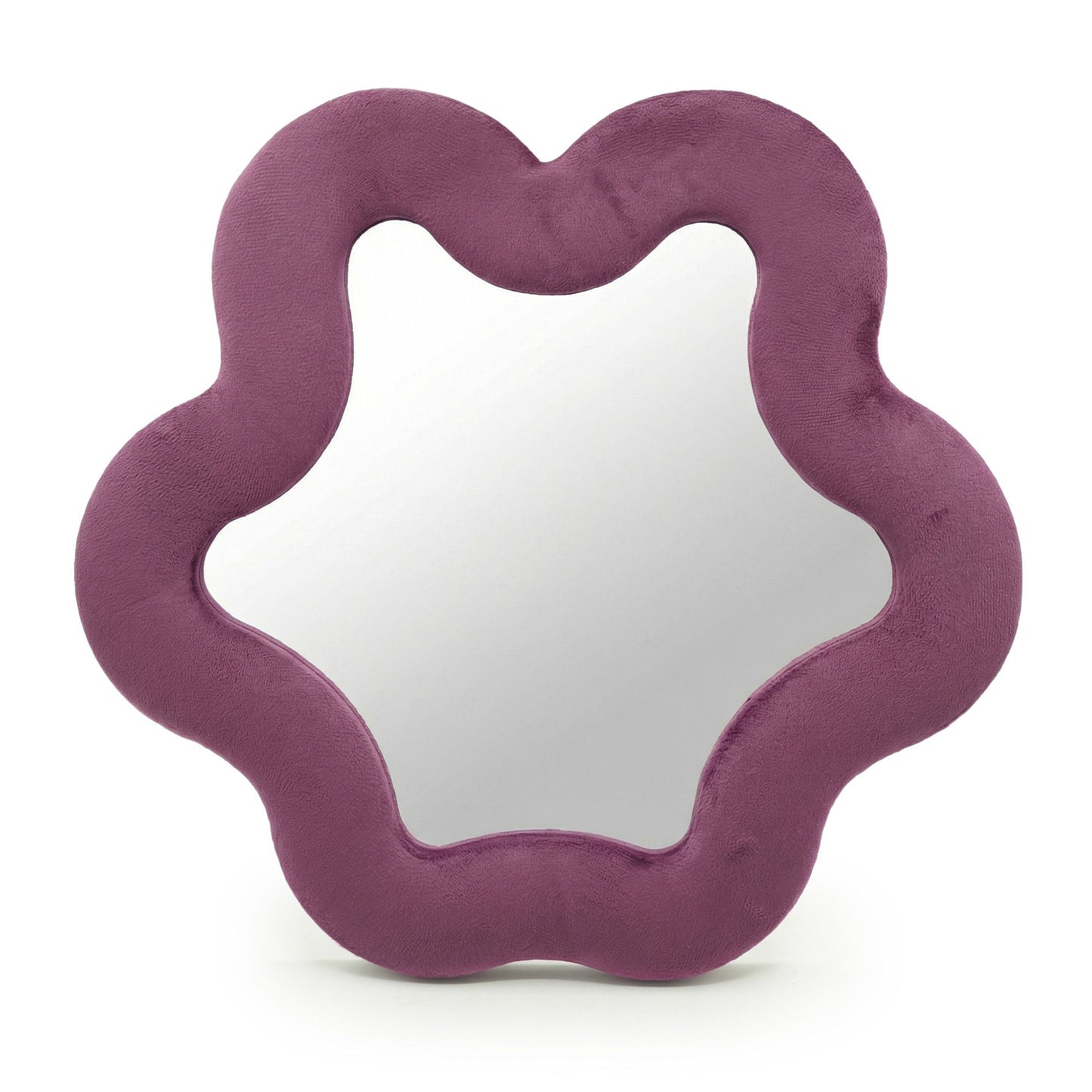 Photo 1 of Soft Squiggly Mirror – Star – Mauve Wall Mirror Premium Edit featuring authentic premium craftsmanship.