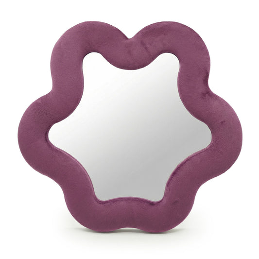 Photo 1 of Soft Squiggly Mirror – Star – Mauve Wall Mirror Premium Edit featuring authentic premium craftsmanship.
