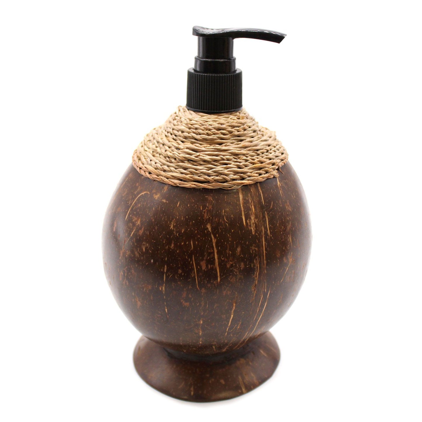 Natural Coconut Soap Dispenser - 150ml from our luxury teakwood soap dispensers collection