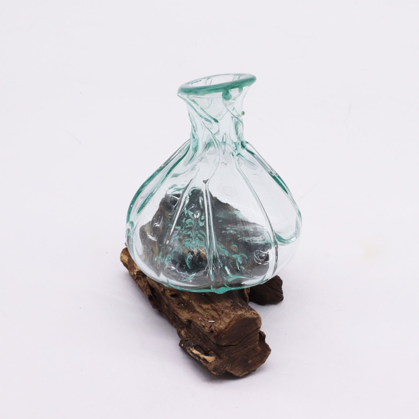 Photo 7 of Molten Glass Fancy Mini Decanter On Wood 24cm Luxury Decor featuring authentic premium craftsmanship.