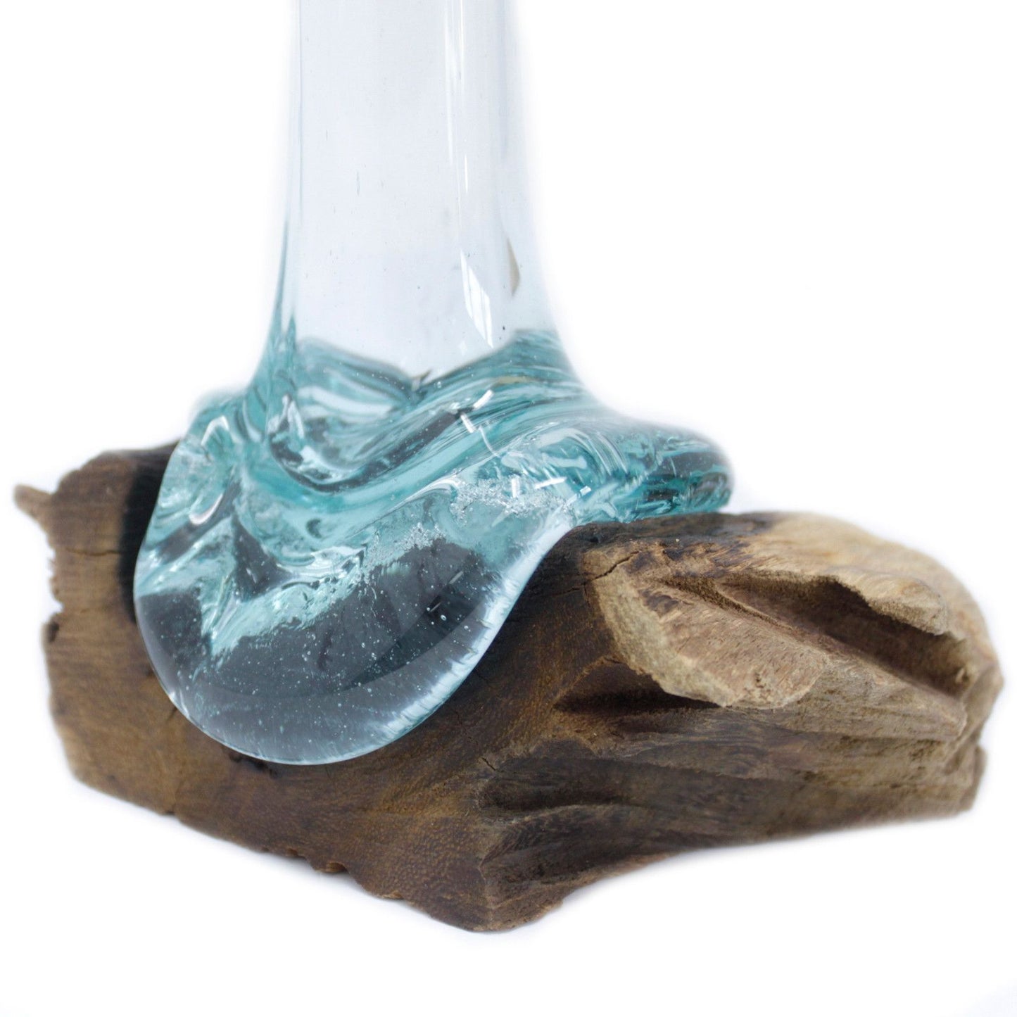 Photo 4 of Molten Glass On Wood - Vase Luxury Decor Premium Edition featuring authentic premium craftsmanship.