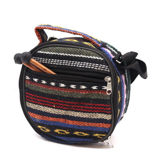 Photo 2 of Hapi Drum Multicoloured Om - 18cm Meditation Drum Premium Ed featuring authentic premium craftsmanship.