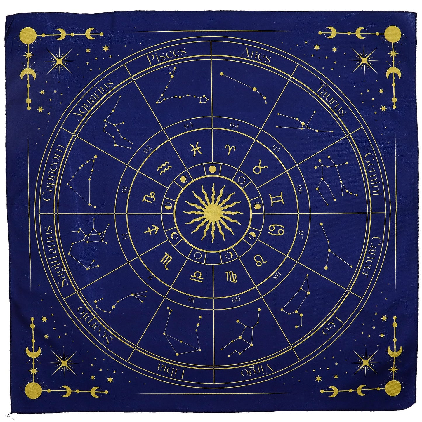 Tarot Reading Cloth - Zodiac lifestyle product photo on neutral background