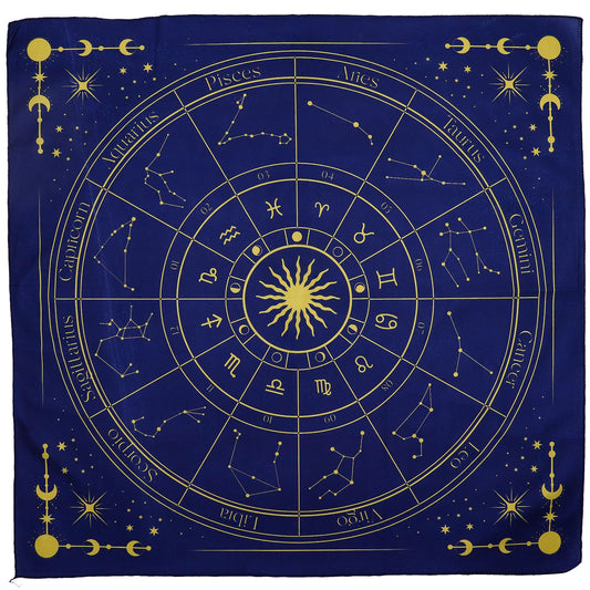 Tarot Reading Cloth - Zodiac lifestyle product photo on neutral background