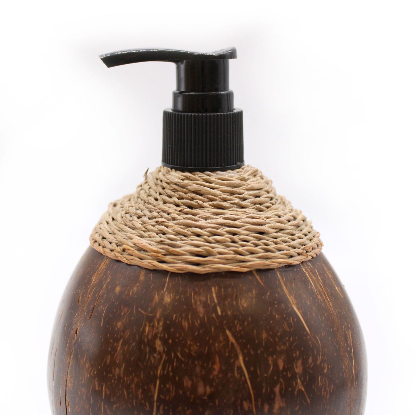 Natural Coconut Soap Dispenser - 150ml from our luxury teakwood soap dispensers collection