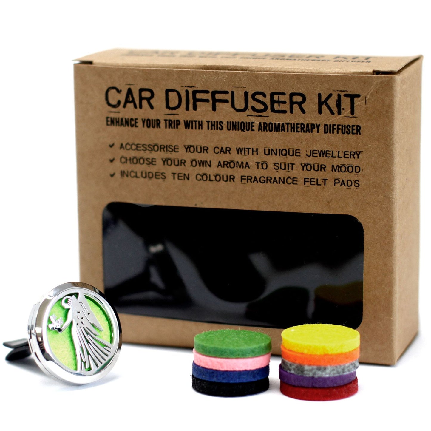 Car Diffuser Kit - Guardian Angel - 30mm from our luxury aromatherapy car diffuser kits collection