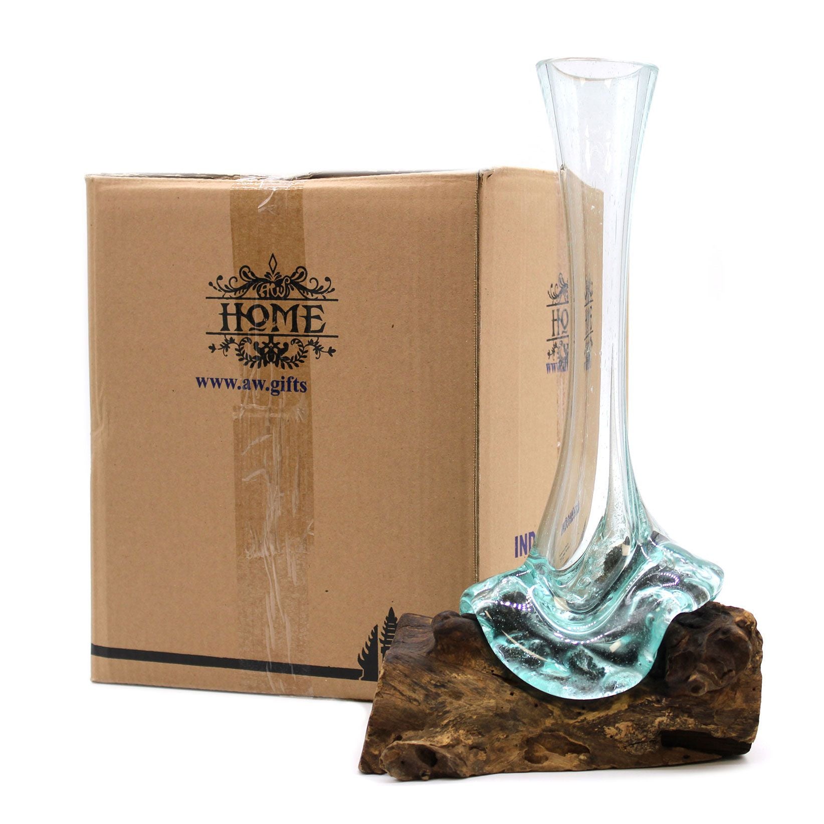 Photo 5 of Molten Glass On Wood - Vase Luxury Decor Premium Edition featuring authentic premium craftsmanship.