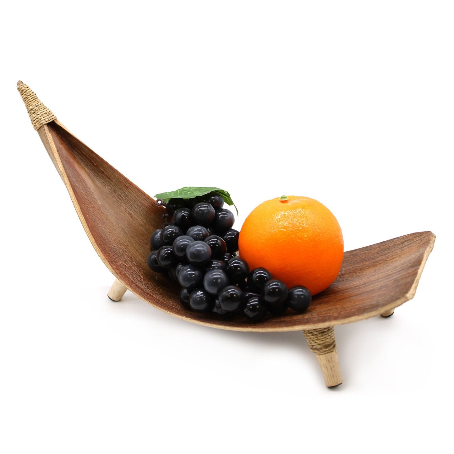 Coconut Leaf Fruit Bowl Set - Natural from our luxury coconut leaf fruit bowl sets & tea stands collection