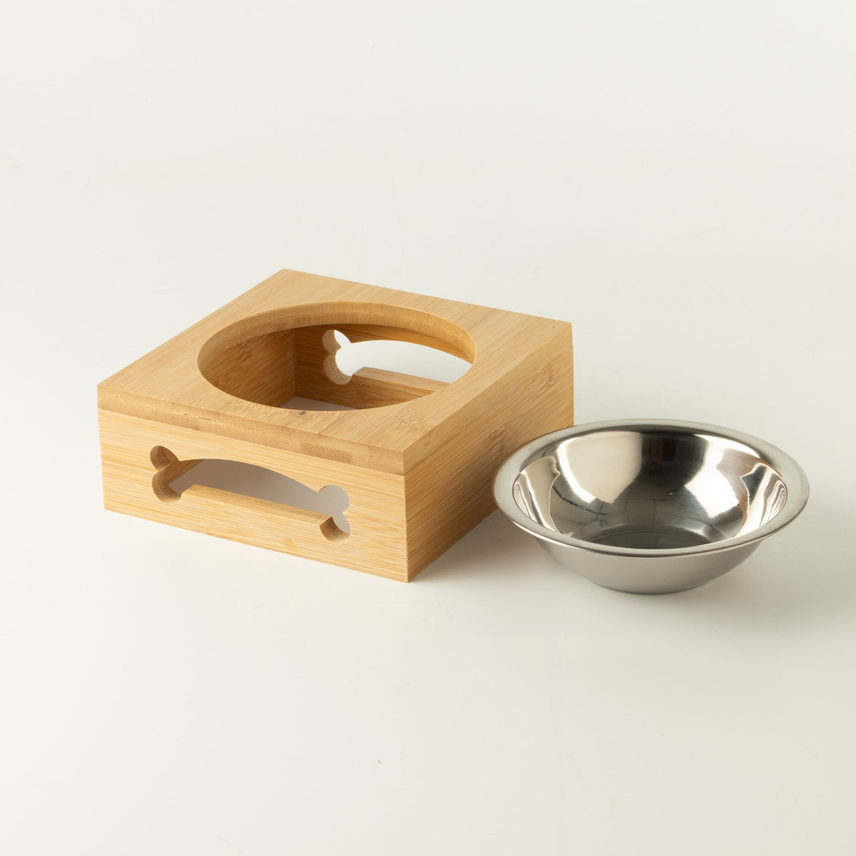 PAW Copper-Style Stainless Steel Pet Bowl – 22cm