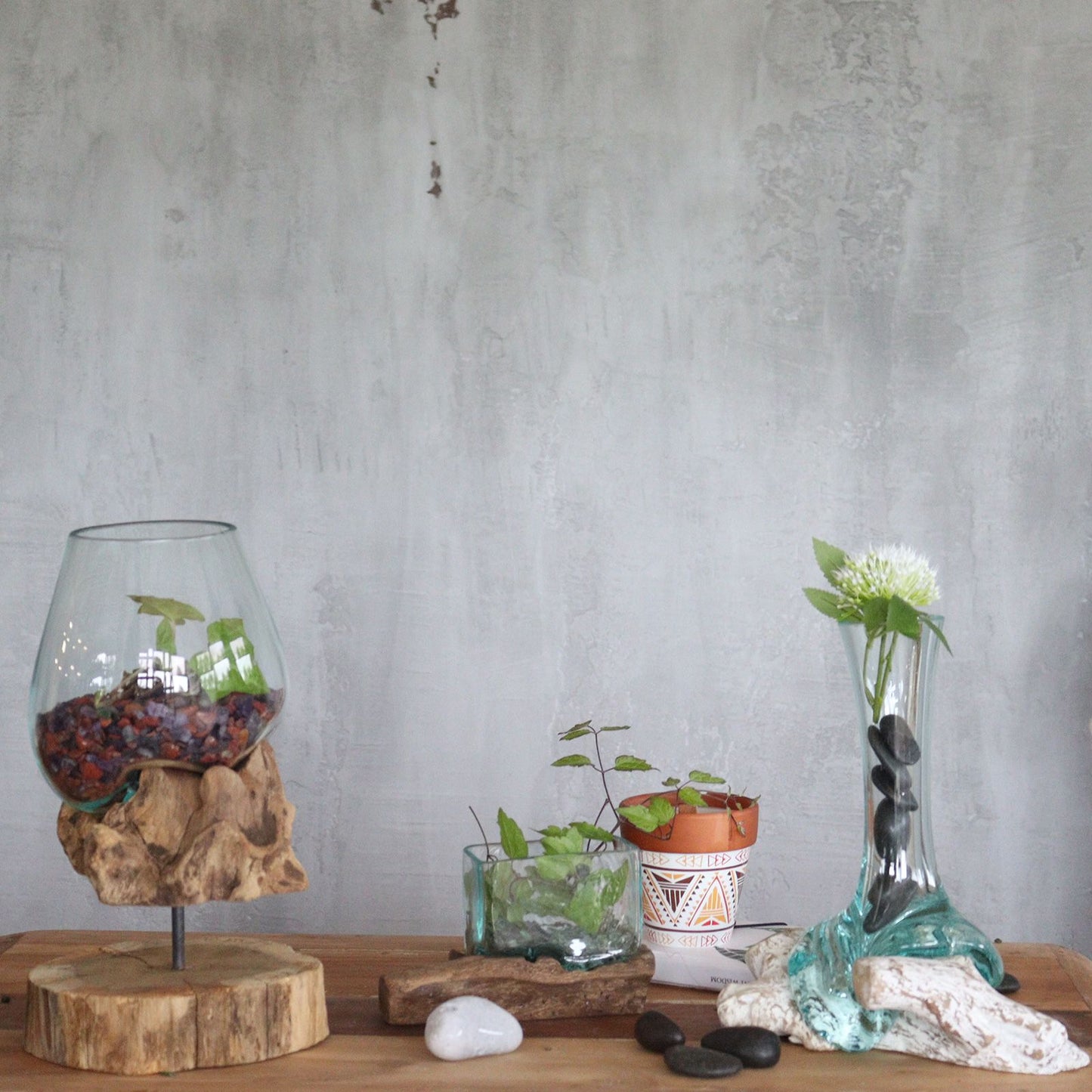 Photo 6 of Molten Glass On Wood - Vase Luxury Decor Premium Edition featuring authentic premium craftsmanship.
