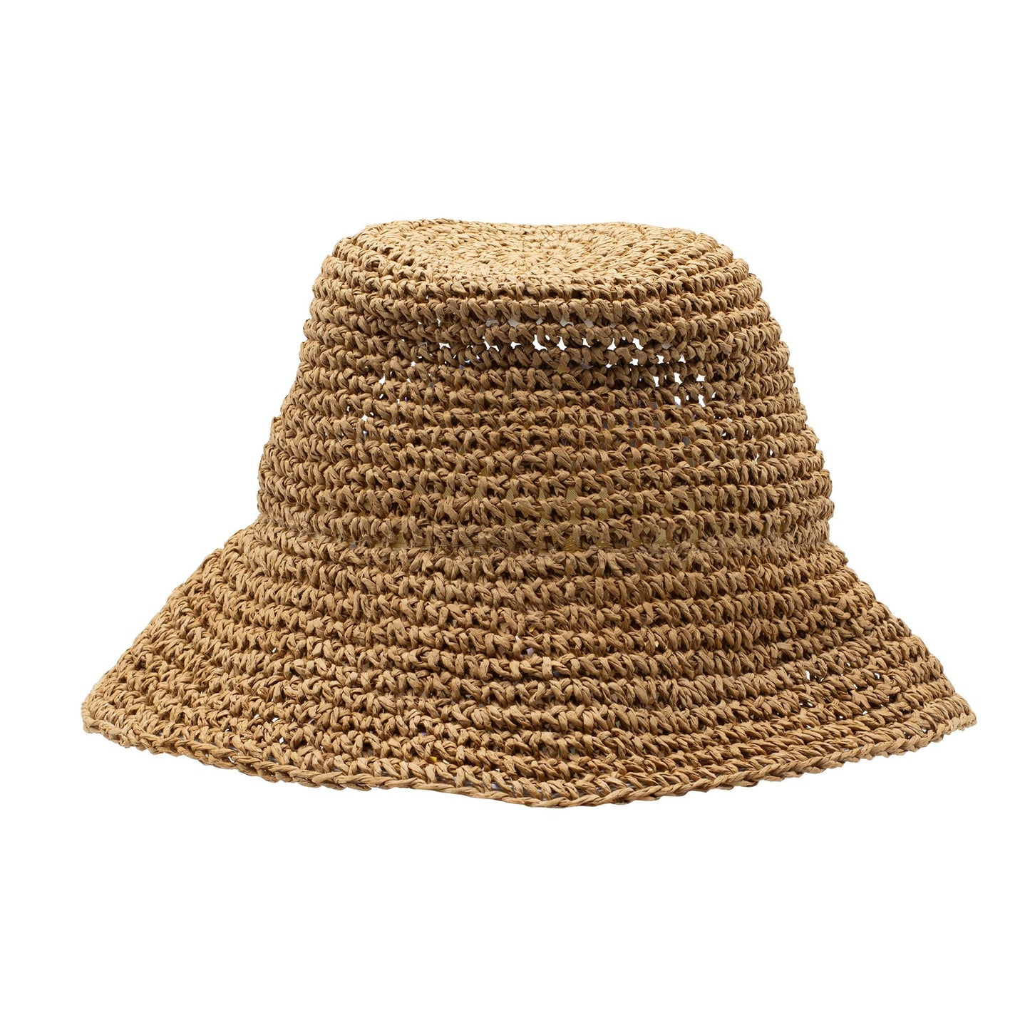 Photo 4 of Nomad Sari Floppy Straw Sun Hat - Natural Coffee Sun Beac... featuring authentic premium craftsmanship.
