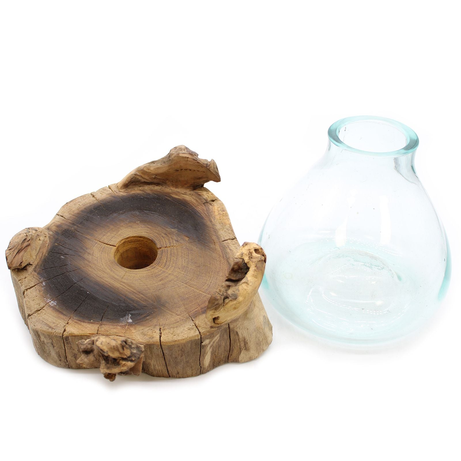 Photo 5 of Molten Glass Large Fish Tank 3.7 Litre Luxury Decor featuring authentic premium craftsmanship.