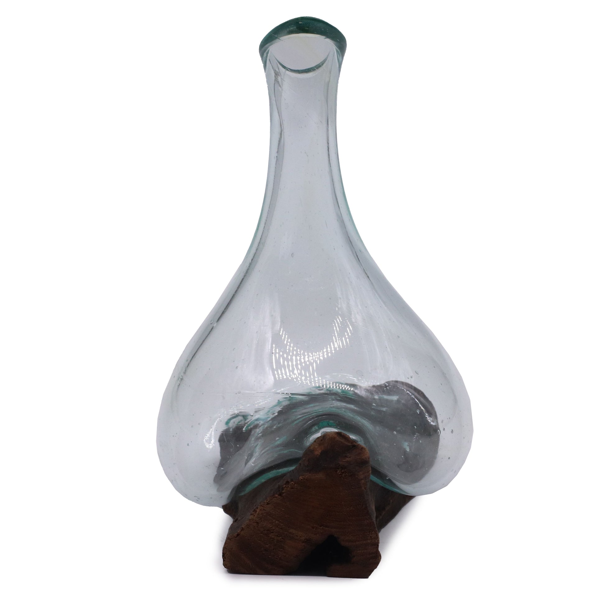 Photo 5 of Molten Glass Mini Decanter On Wood 20cm Luxury Decor featuring authentic premium craftsmanship.
