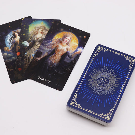 Tarot Cards with Guide Book - Goddess Arcana lifestyle product photo on neutral background