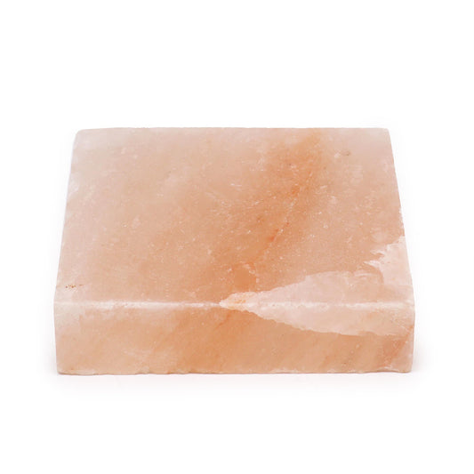 Himalayan Salt Cooking Plate - Square - 20x20x5cm from our luxury himalayan salt cooking plates collection