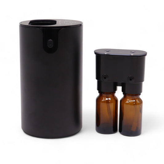 Double (switchable) Essential Oil Waterless Nebulizer- USB to C from our luxury aroma diffusers collection