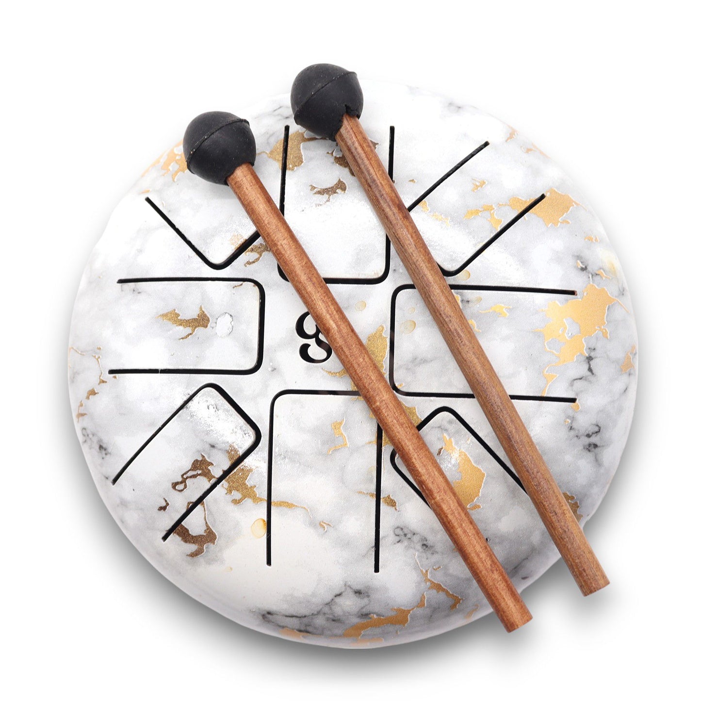 Photo 3 of Hapi Drum Marble Om - 18cm Meditation Drum Premium Edition featuring authentic premium craftsmanship.