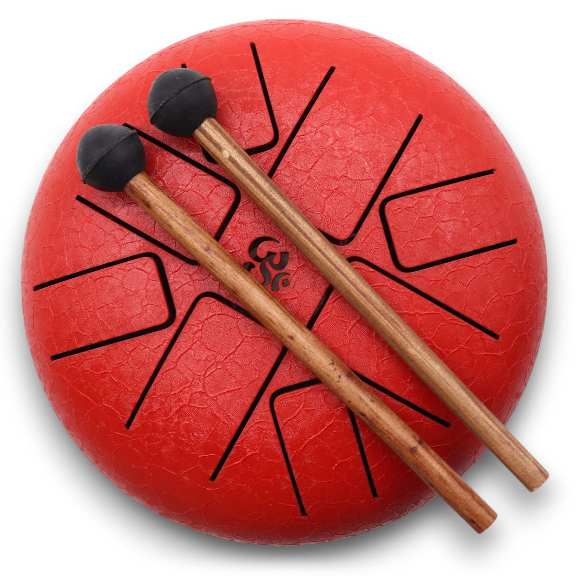 Photo 5 of Med Hapi Drum Om Red- 22x16cm Meditation Drum Premium Editio featuring authentic premium craftsmanship.