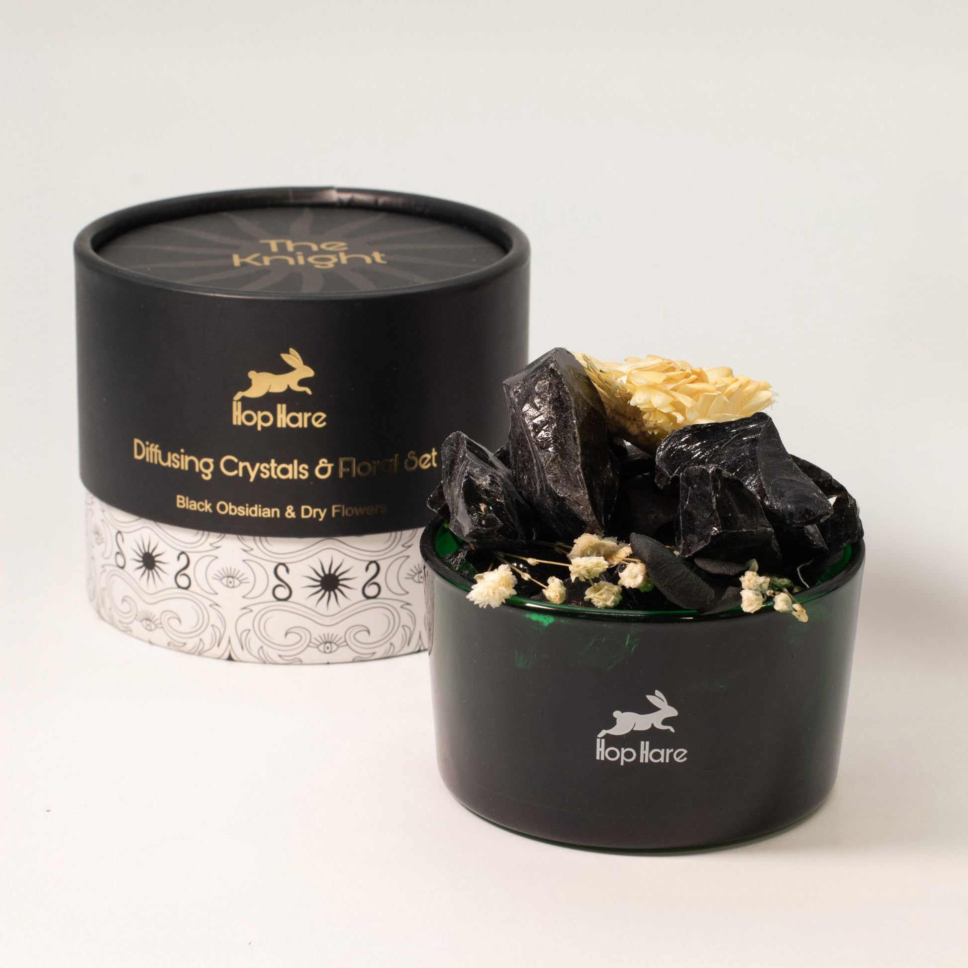 Hop Hare Diffusing Crystals & Floral Set - The King from our luxury hop hare diffusing crystals & floral sets collection
