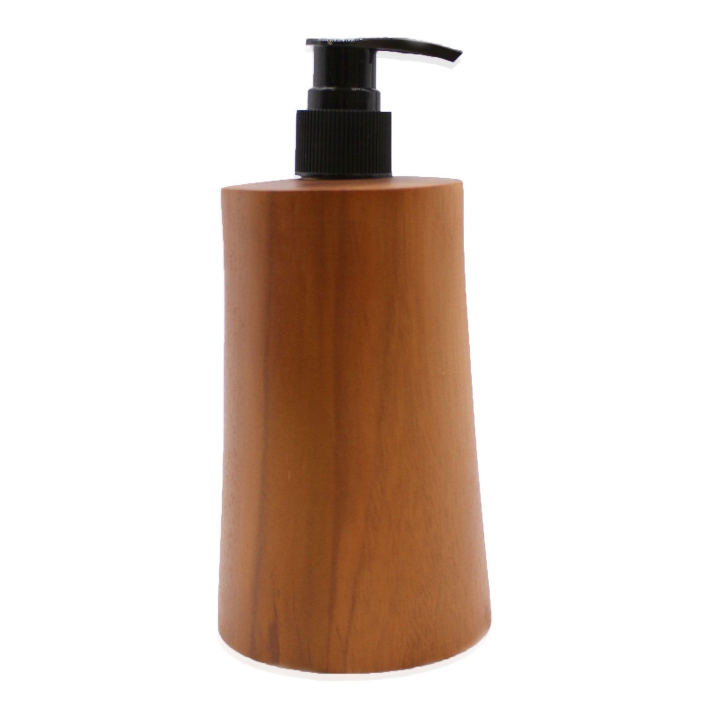 Natural Teakwood Soap Dispenser - Taper from our luxury teakwood soap dispensers collection