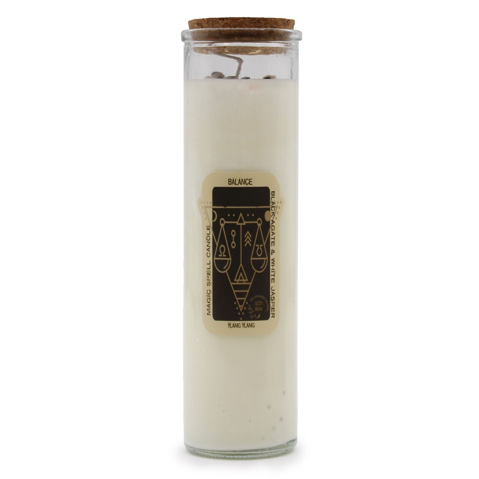 Magic Spell Candle - Balance lifestyle product photo on neutral background