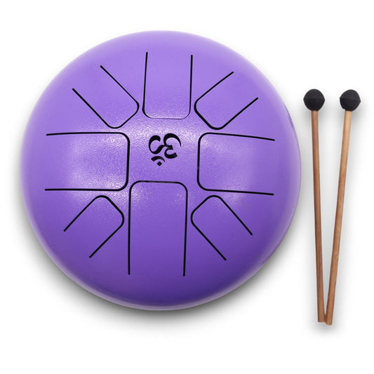 Photo 1 of Med Hapi Drum Om Violet- 22x16cm Meditation Drum Premium Edi featuring authentic premium craftsmanship.