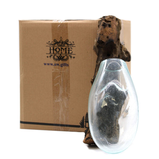 Photo 1 of Molten Glass On Wood - Hanging Bowl Luxury Decor Premium Edi featuring authentic premium craftsmanship.