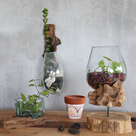 Photo 2 of Molten Glass On Wood - Hanging Bowl Luxury Decor Premium Edi featuring authentic premium craftsmanship.