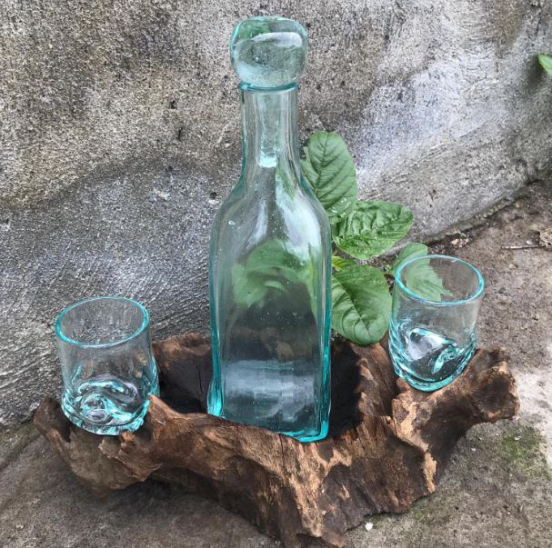 Photo 4 of Molten Glass On Wood- Whisky Set Luxury Decor Premium Editio featuring authentic premium craftsmanship.