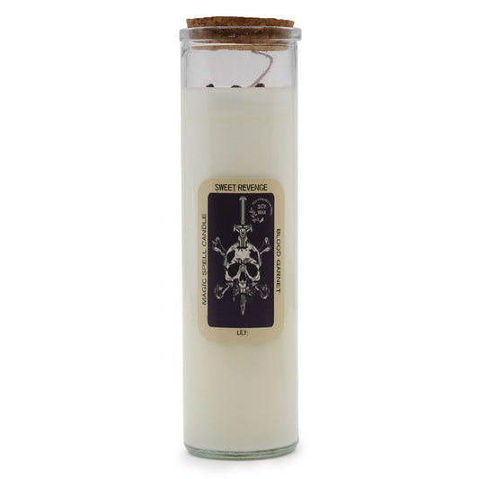 Magic Spell Candle - Sweet Revenge lifestyle product photo on neutral background