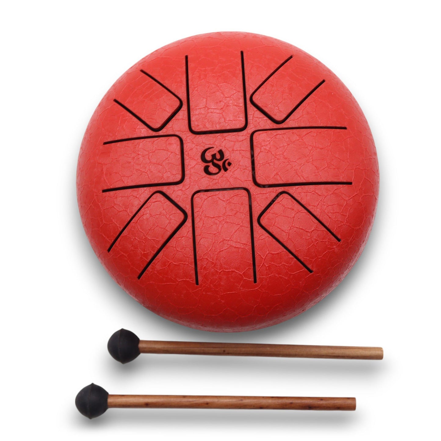 Photo 4 of Hapi Drum Om Red- 16cm Meditation Drum Premium Edition featuring authentic premium craftsmanship.