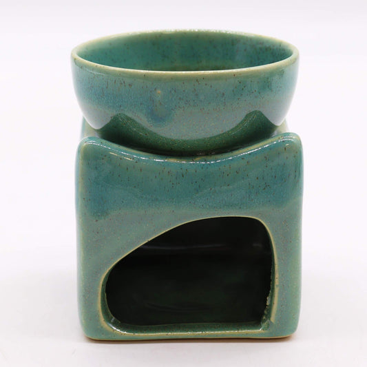 Lucky Coin Large Oil Burner - Jade from our luxury cool designs oil burners collection