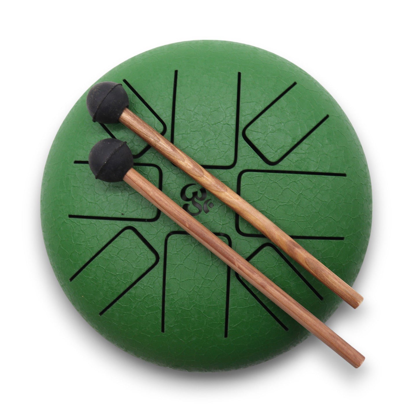 Photo 1 of Hapi Drum Om Green - 16cm Meditation Drum Premium Edition featuring authentic premium craftsmanship.