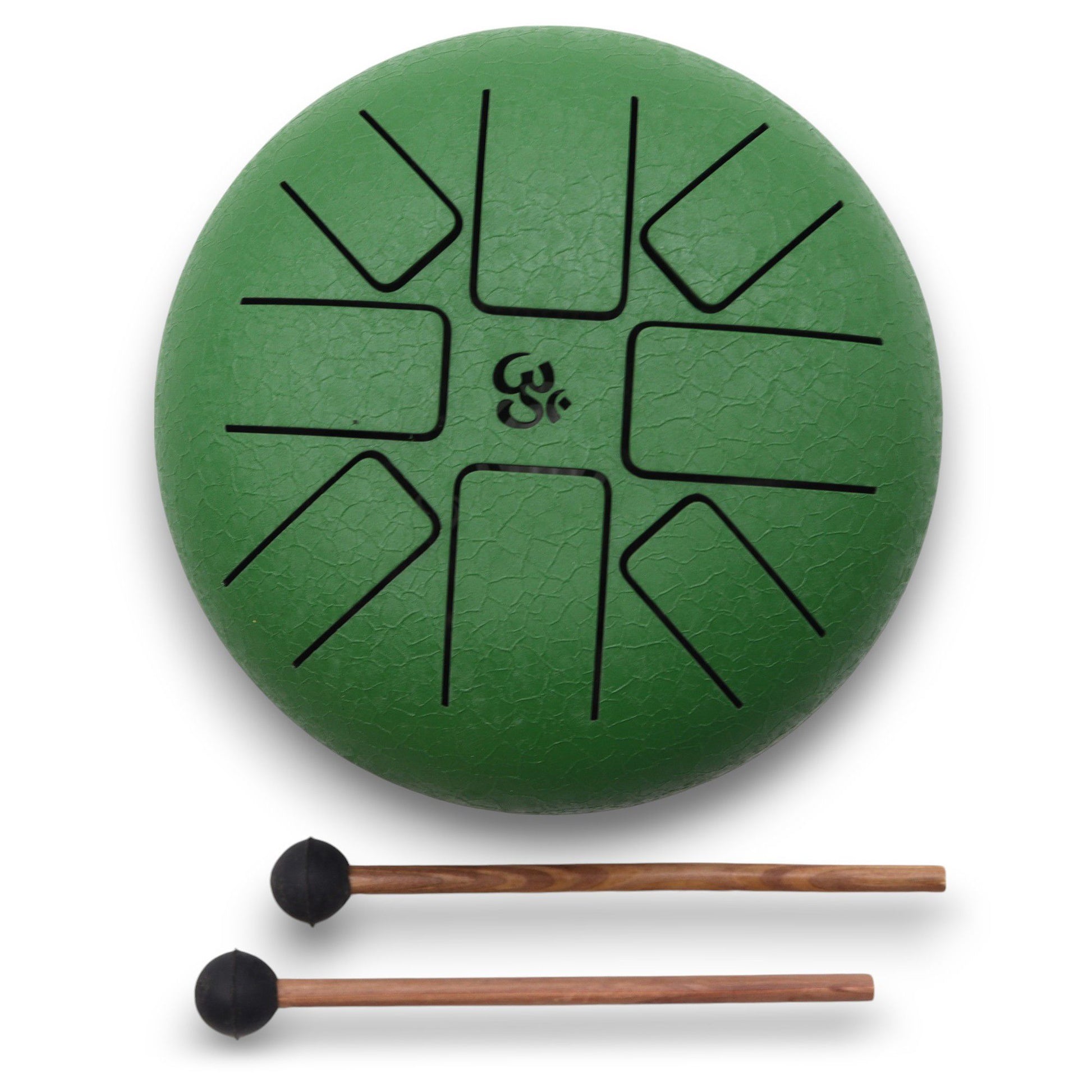 Photo 3 of Hapi Drum Om Green - 16cm Meditation Drum Premium Edition featuring authentic premium craftsmanship.