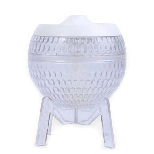 Clear Humidifer Mondo Planet - USB - Colour Change (down light) lifestyle product photo on neutral background