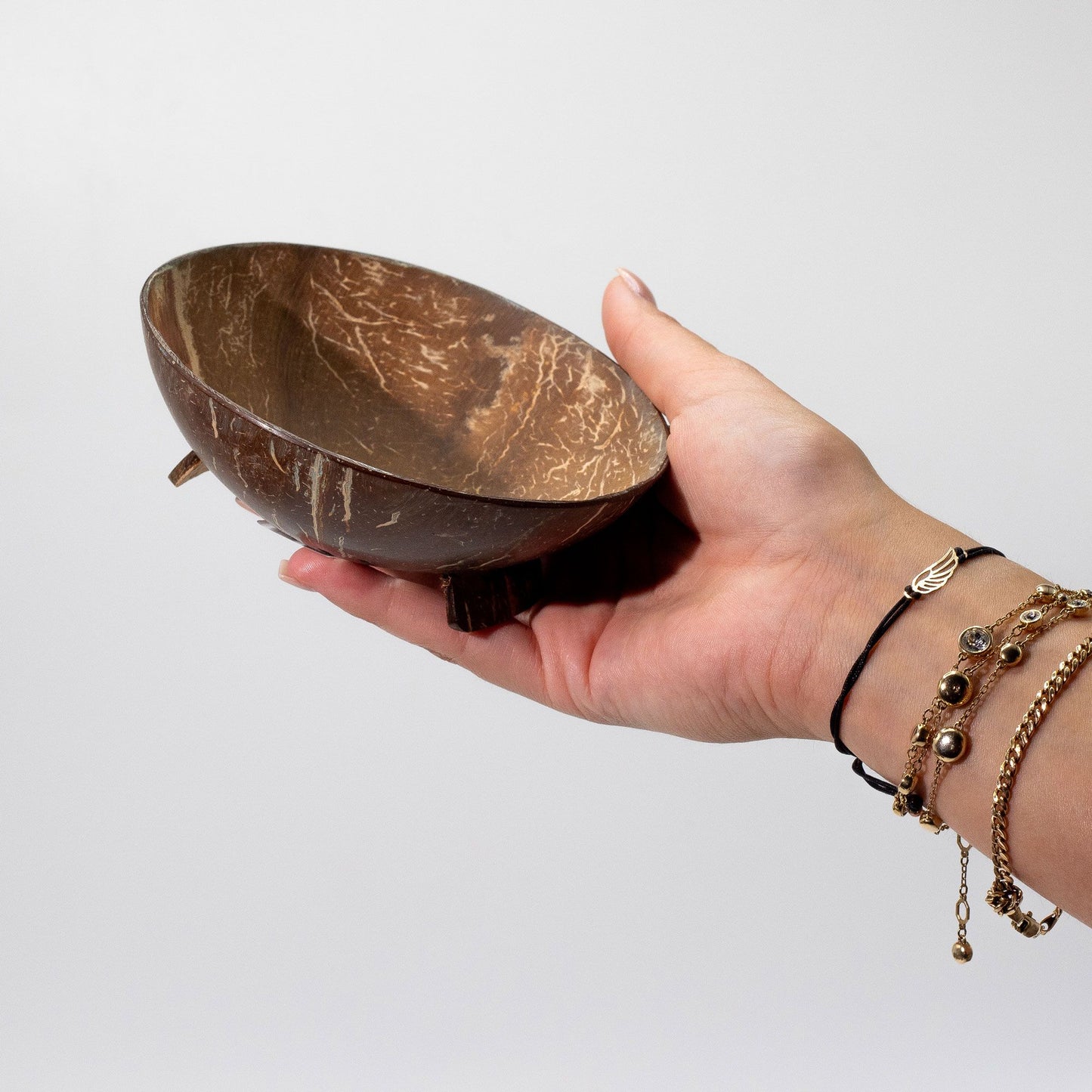 Natural Coconut Soap Dish - Round - 11cm from our luxury coconut soap dishes collection