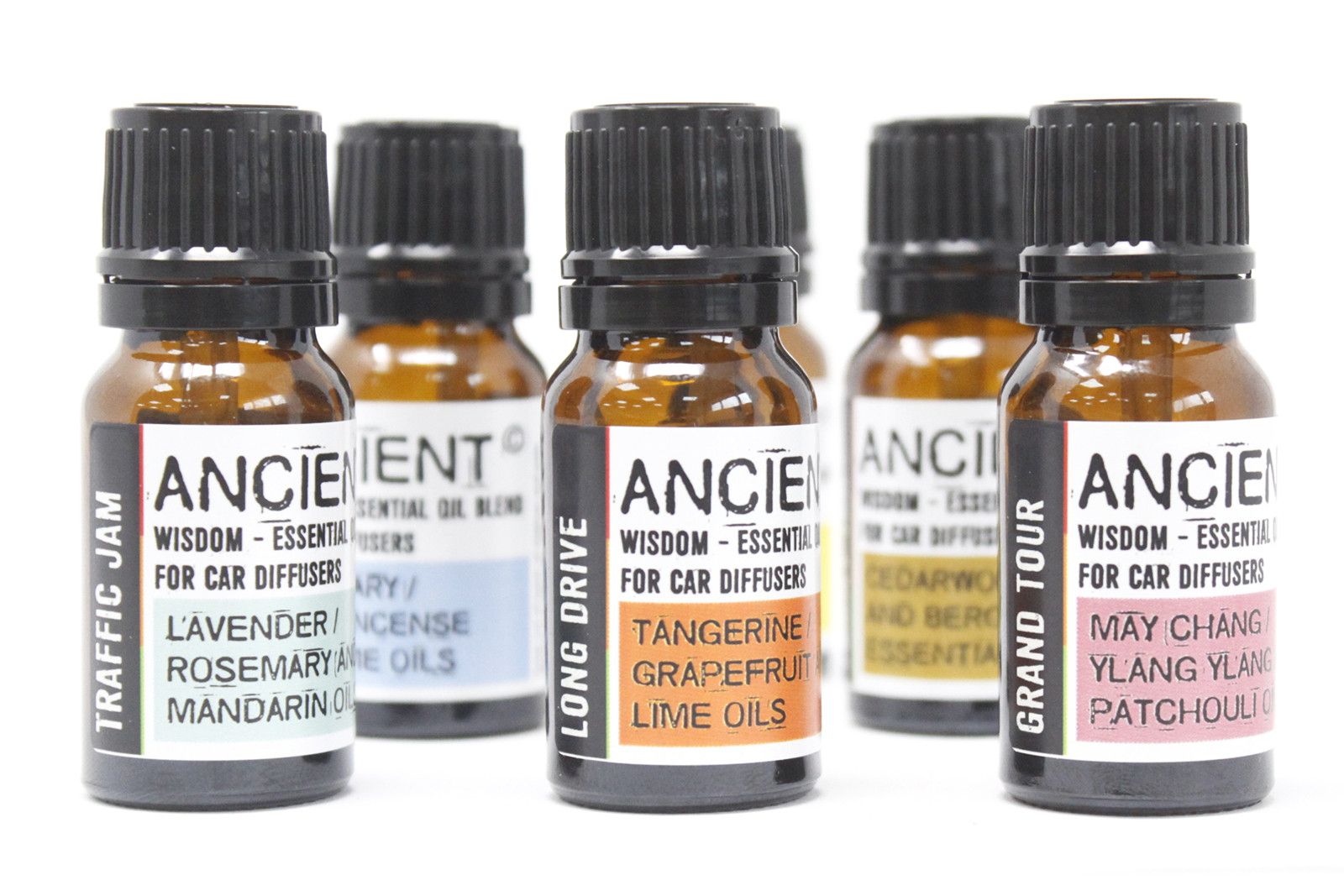 10ml Aromatherapy Car Blend - Travel Ease from our luxury aromatherapy blends for car diffusers collection