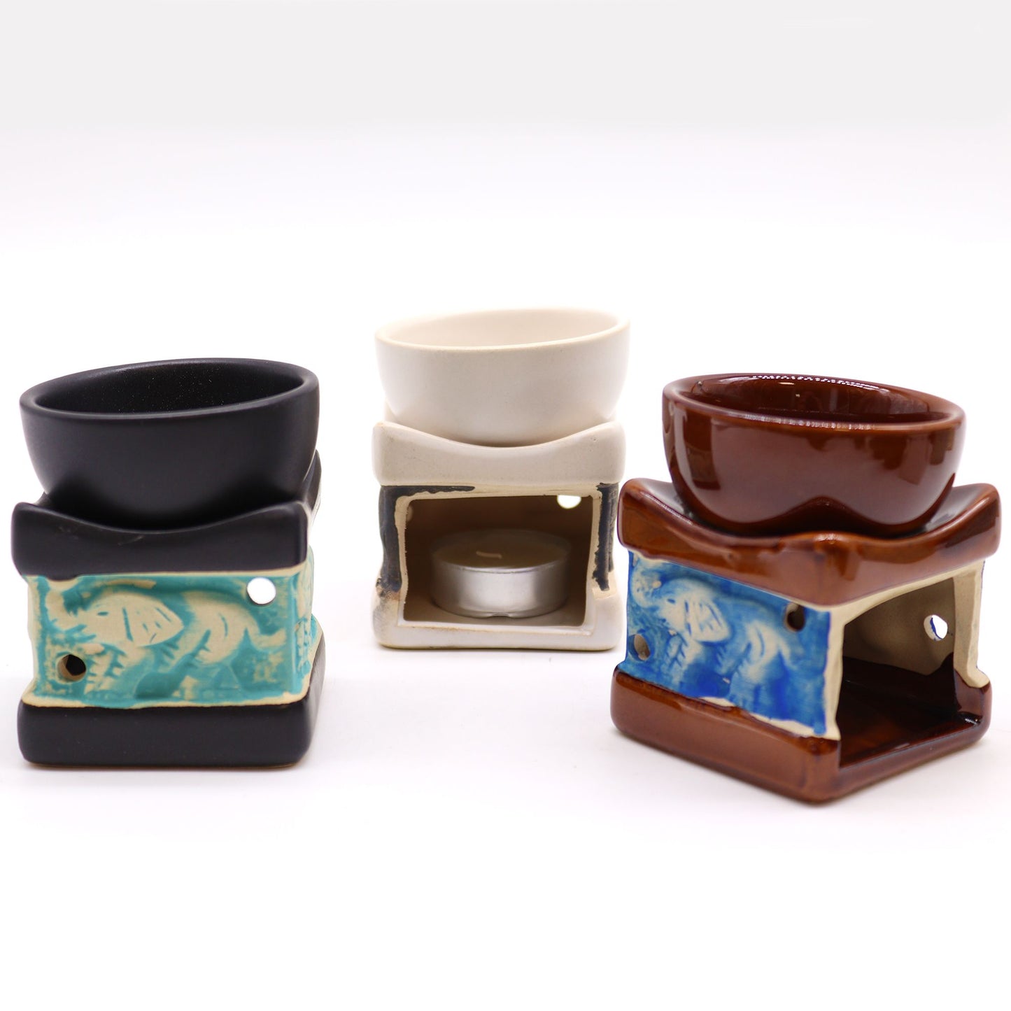 Classic Elephant Oil Burners (aast) from our luxury classic rustic oil burners collection