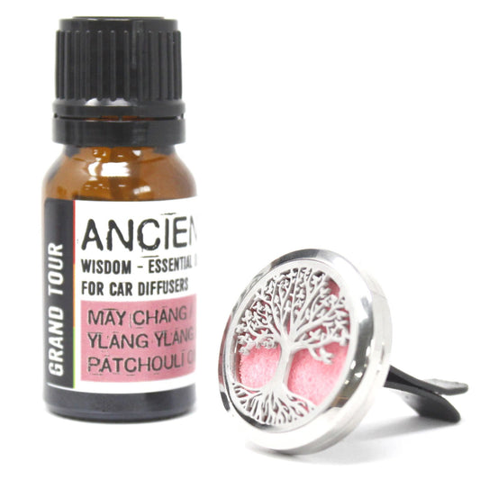 10ml Aromatherapy Car Blend - Focus & Drive from our luxury aromatherapy blends for car diffusers collection