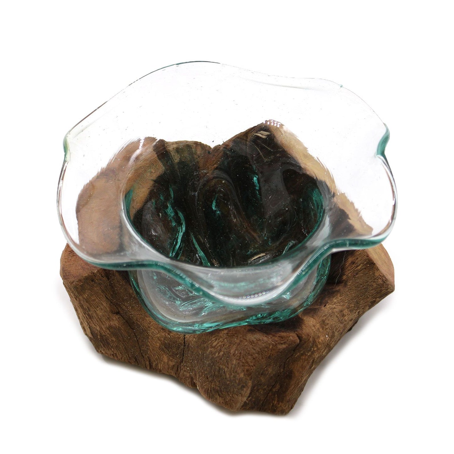 Photo 5 of Molten Glass Fancy Sweet Bowl On Wood Luxury Decor featuring authentic premium craftsmanship.