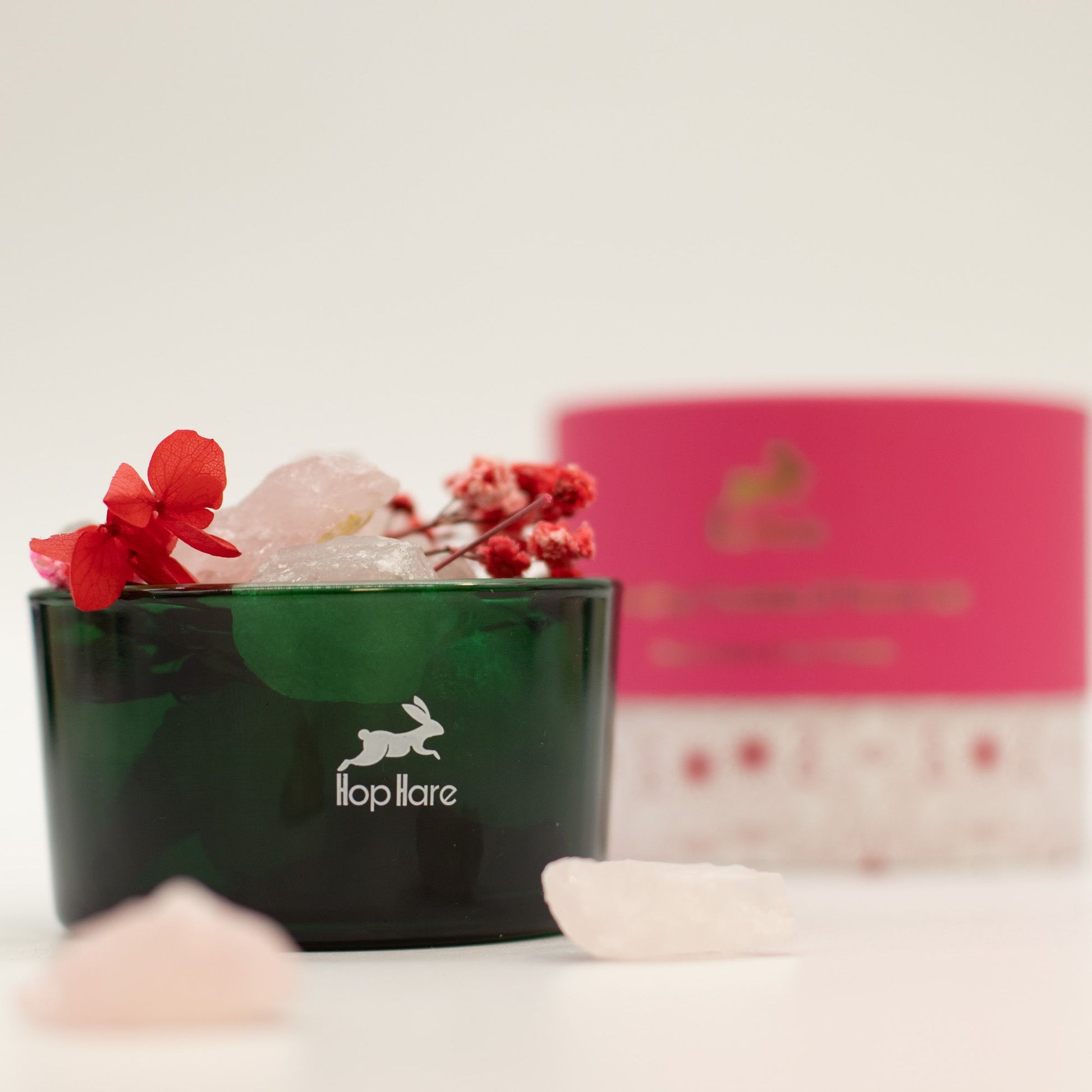 Hop Hare Diffusing Crystals & Floral Set - The Lovers from our luxury hop hare diffusing crystals & floral sets collection