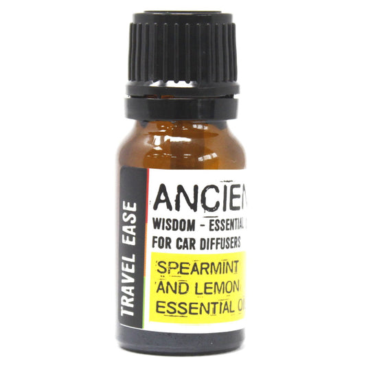 10ml Aromatherapy Car Blend - Travel Ease from our luxury aromatherapy blends for car diffusers collection