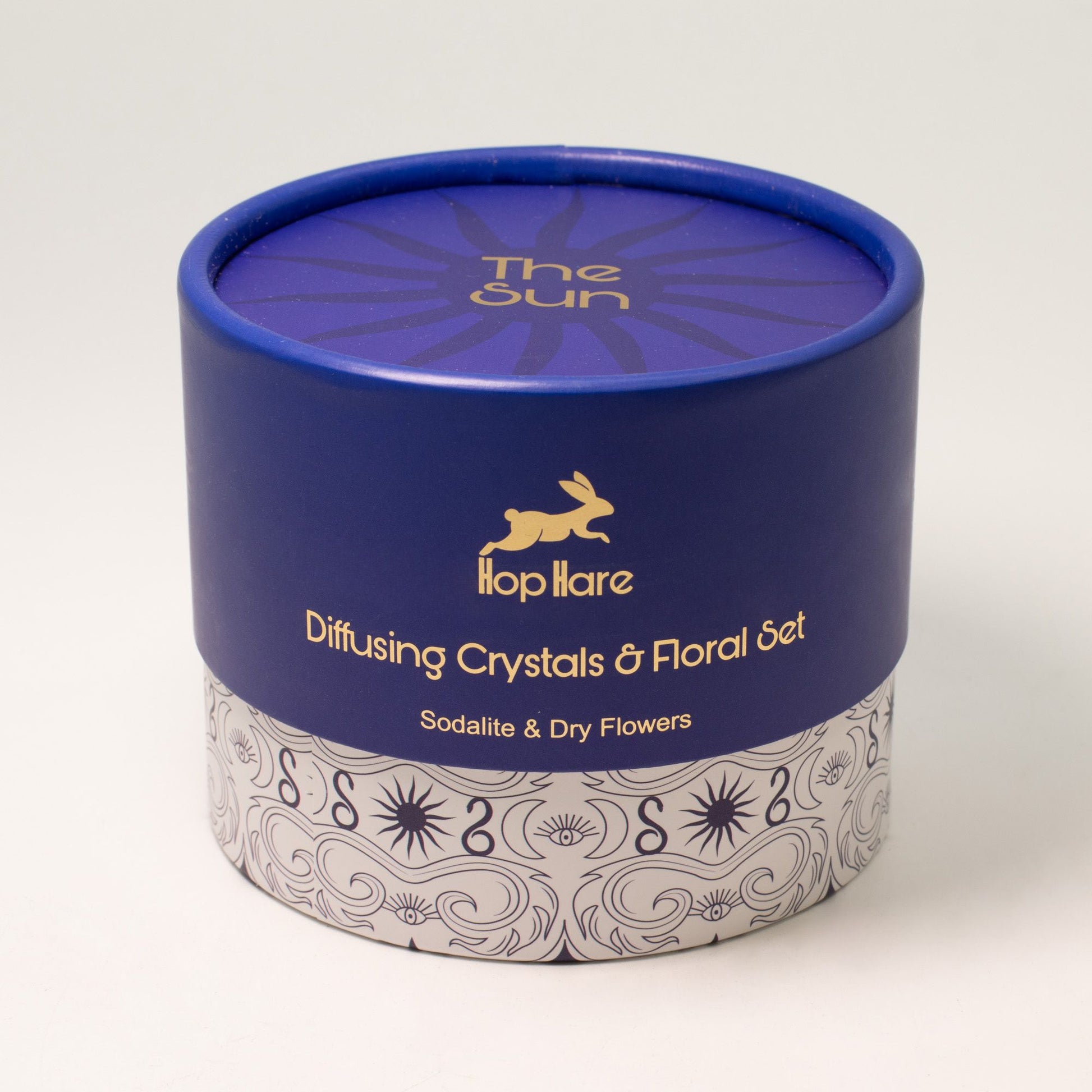 Hop Hare Diffusing Crystals & Floral Set - The Sun from our luxury hop hare diffusing crystals & floral sets collection