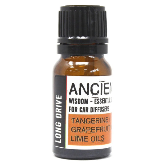 10ml Aromatherapy Car Blend - Long Drive from our luxury aromatherapy blends for car diffusers collection