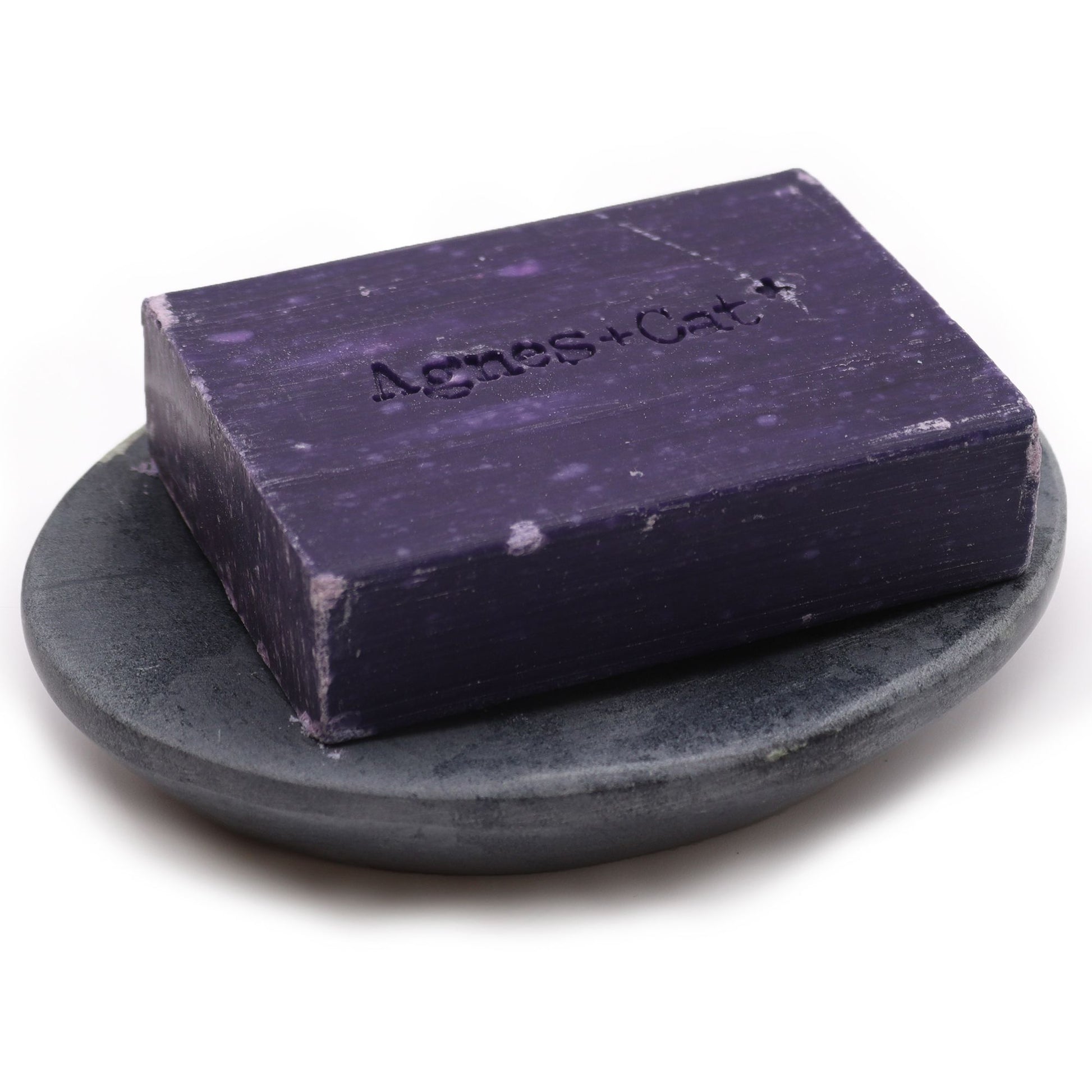 Grey Soapstone Soap Dish 10x12cm- Classic Oval from our luxury stone soap dishes collection