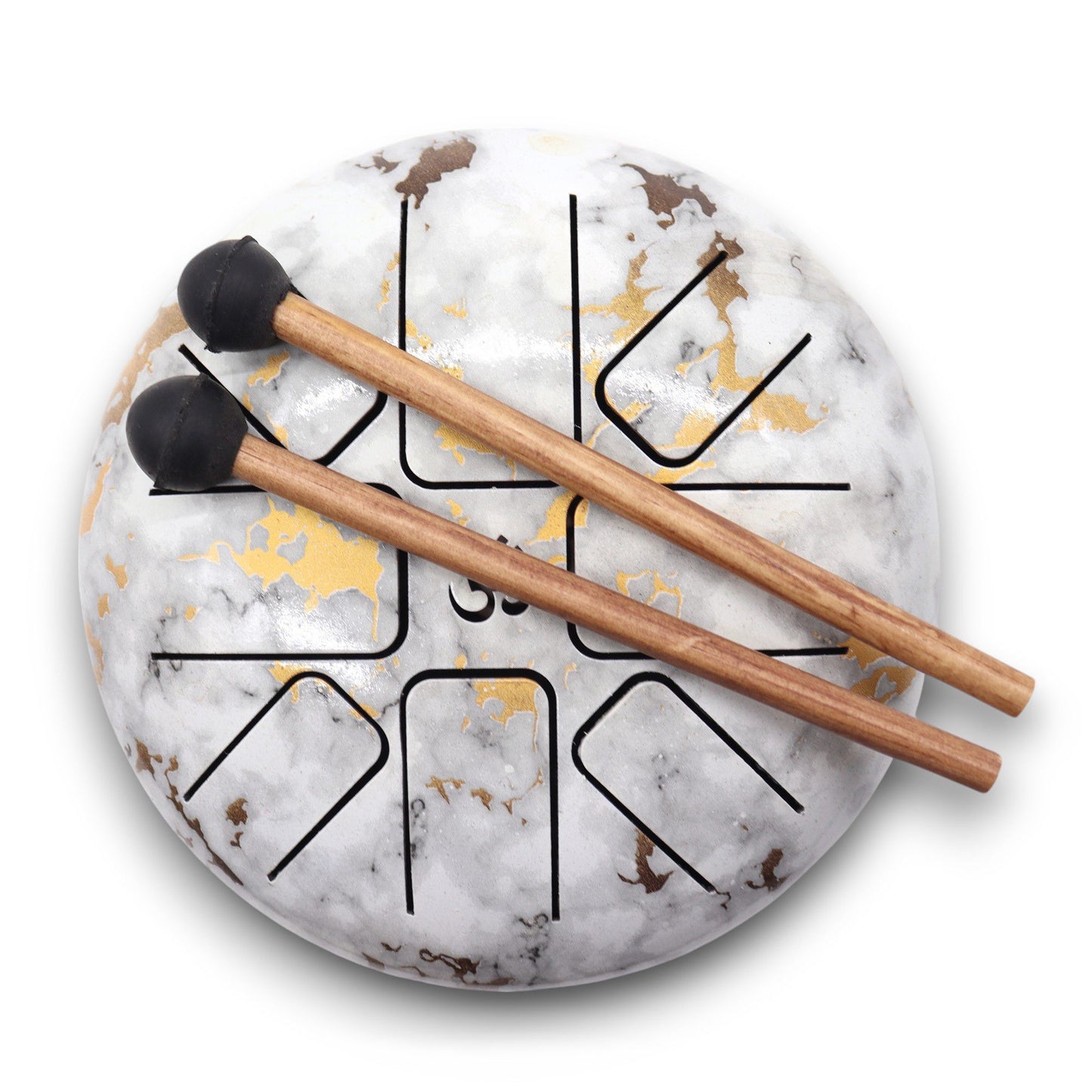 Photo 1 of Med Hapi Drum Marble - 17x13cm Meditation Drum Premium Editi featuring authentic premium craftsmanship.