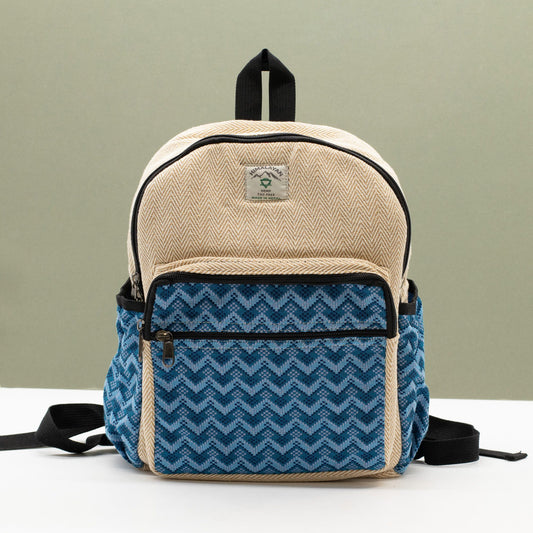 Standard Kathmandu Backpack - Dhaka Design (34x27x10cm) lifestyle product photo on neutral background