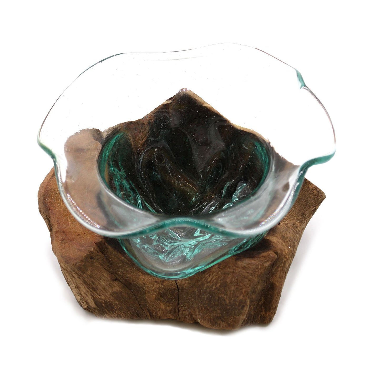 Photo 7 of Molten Glass Fancy Sweet Bowl On Wood Luxury Decor featuring authentic premium craftsmanship.