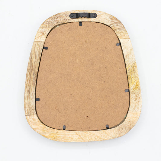 Photo 2 of Set Of 3 Pebble Shaped Mirrors - Dark Brown Finish featuring authentic premium craftsmanship.